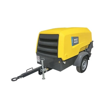Mała przenośna sprężarka powietrza Atlas Copco XAS88 z silnikiem wysokoprężnym
