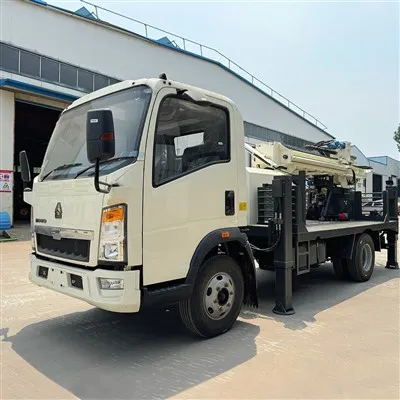 Jak głęboko może wiercić studnia wodna samochodem ciężarowym?